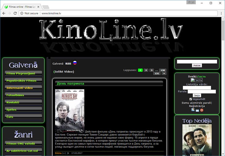 KinoLine.lv filmas online krievu valodā
